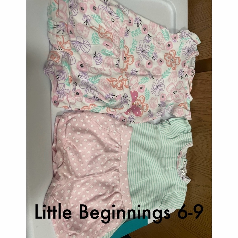 Baby girl shirt and shorts set - Picture 1 of 8